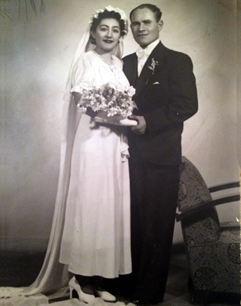 Aram and Anahit Samvelian circa 1930 - photo co